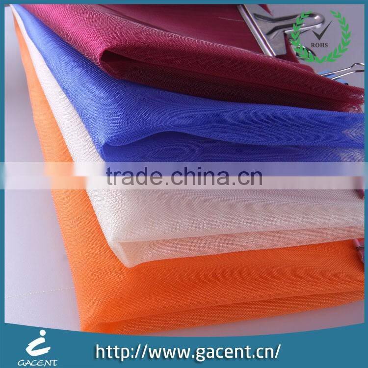 High strength colorful nylon screen mesh fabric for makeup bag