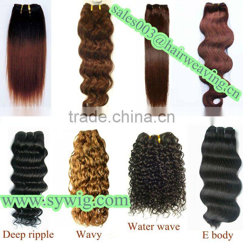 Short curly weave hair extension/wholesale buy direct from china weft hair extension