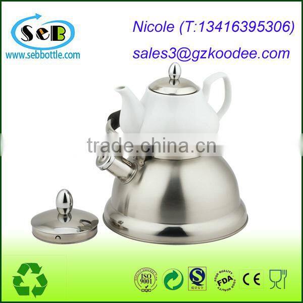 Stainless Steel Tea Kettle with Copper Capsule Bottom