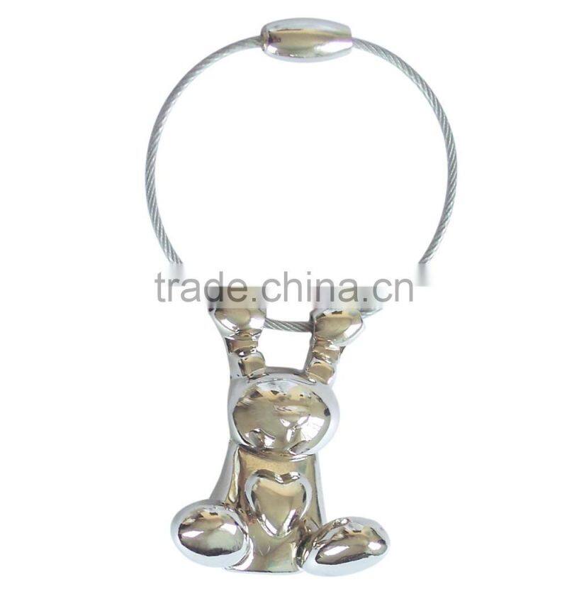 2016 Custom Metal Mini LED Light Bulb Key Chain