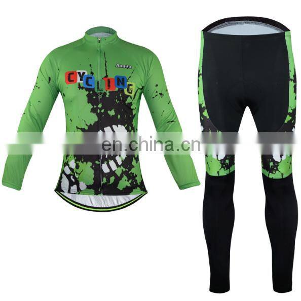 Wholesale long Sleeve breathable triathlon cycling wear