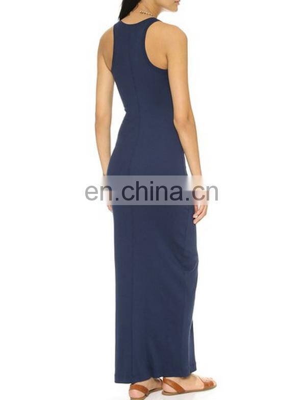 2016 New fashion lady maxi dress design