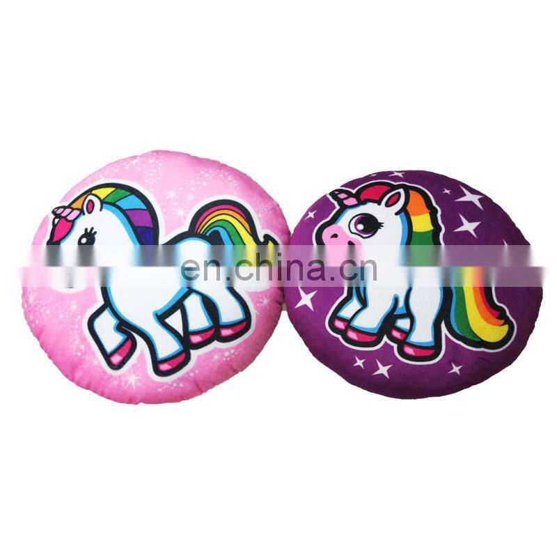 Hot Selling Super Soft Fluffy Round Shape Plush Pillows Winter Warm Smile Face Emoji Cushion