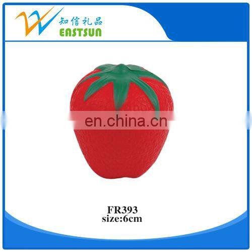 Hot Sale fruit Pu return slow balls anti-stress toy