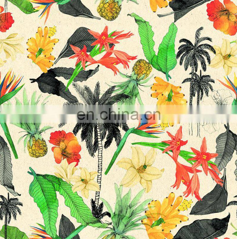 New Fashionable Printed 100 Spun Rayon Fabric