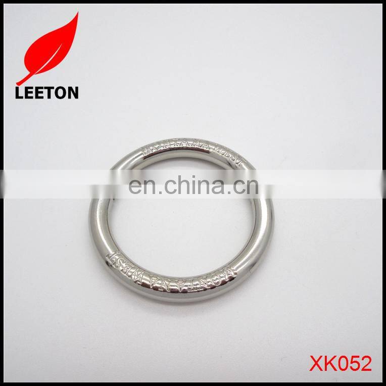 Factory supply custom 1.5 inch O ring bag buckle with logo