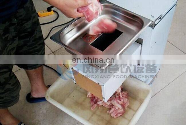Good quality electric stainless steel mini type meat cutting machine