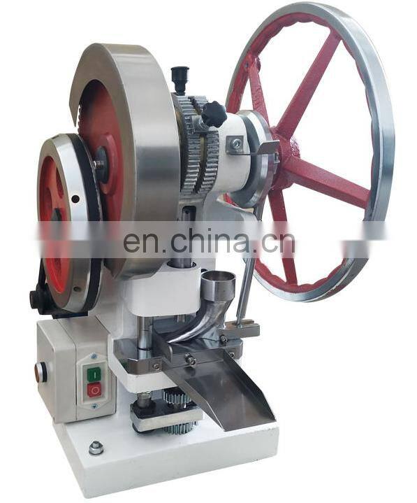 Small Manual Cosmetic Powder Pill Compacting Press Mold Machine