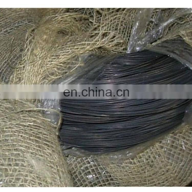 Stock BWG14 16 18 oil Surface Treatment soft black annealed steel wire