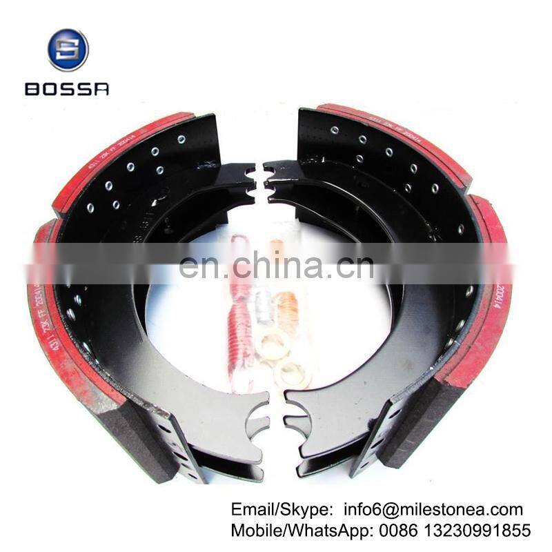 Manufacturer welding brake shoe 4311 assembly for Meritor heavy duty trucks