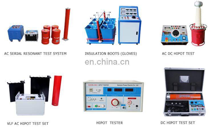 Manufacturer Oil-Immersed 10 kva 100KV AC/DC Hipot Test Set Power Frequency Voltage Withstand Tester