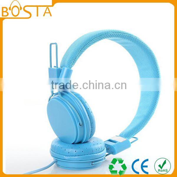 Best selling China wholesale bulk order fancy funny colourful headphone 2016