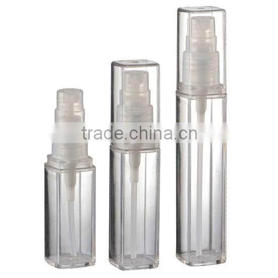 Plastic mini travel mist spray bottle