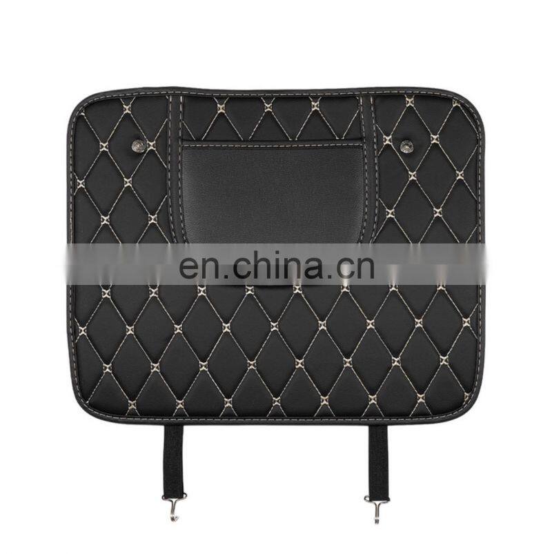 Back Seat Protector Car Seat Kids Baby Kick Mat Auto Cleaning Cushion Cover Set