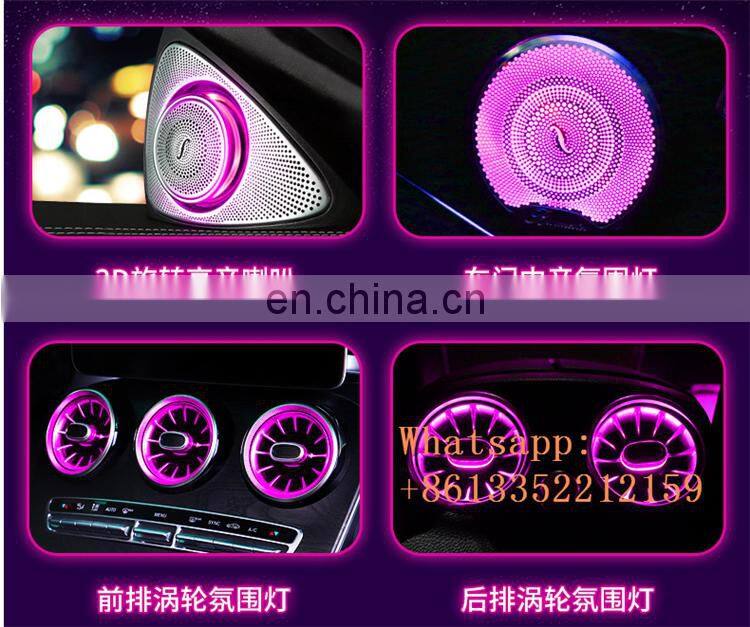 C Class W205 E class air conditoin cover fit for W213 and W205 rear air vent cover 2 pcs with customer feedback