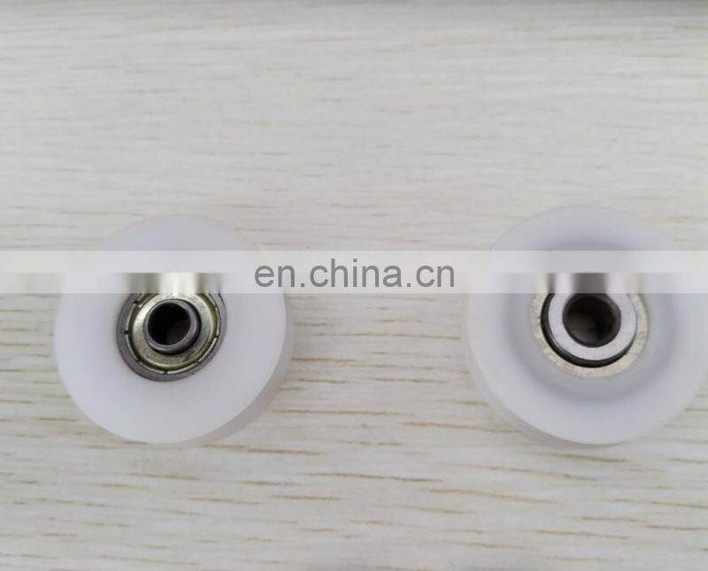 POM5*21*6mm nylon wheel with bearing of bathroom