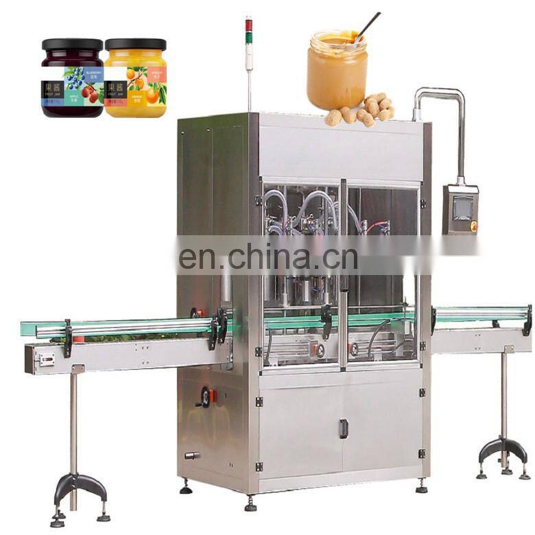 Automatic Honey Fruit Juice Soap Detergent Paste Bottle Filling Machine Line With Cheap Price