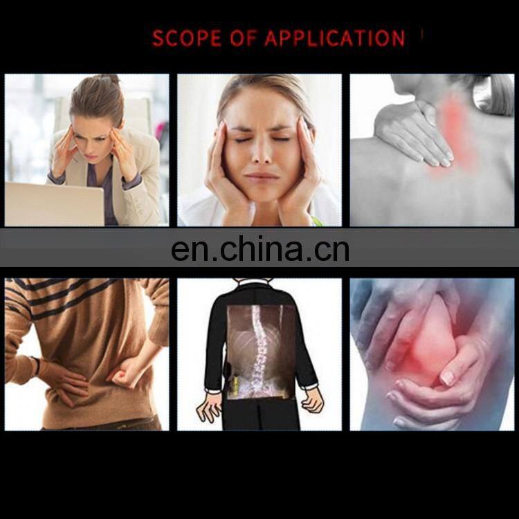 KXQ08C White Chiropractic Massager Electric Chiropractic Adjusting Tool with 4 Massage Heads