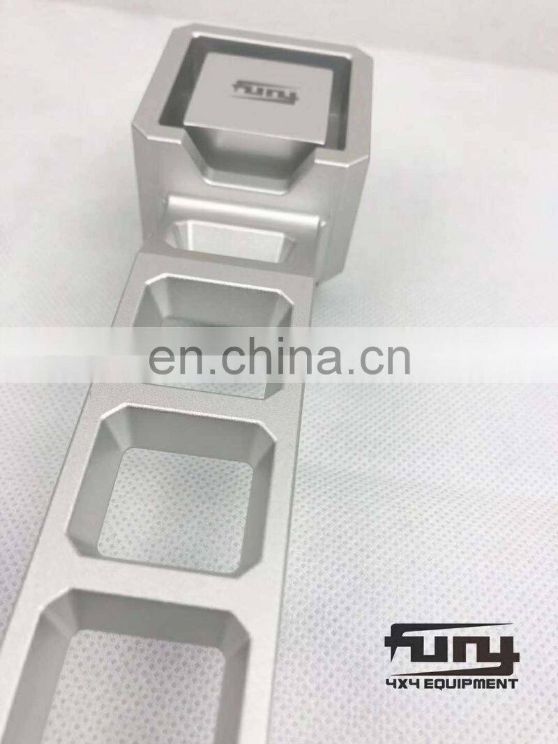 New design sliver 4x4 Handle Cover 4Door aluminium 5pcs for Jeep-wrangler JL accessaries 2018+ from Maiker offroad