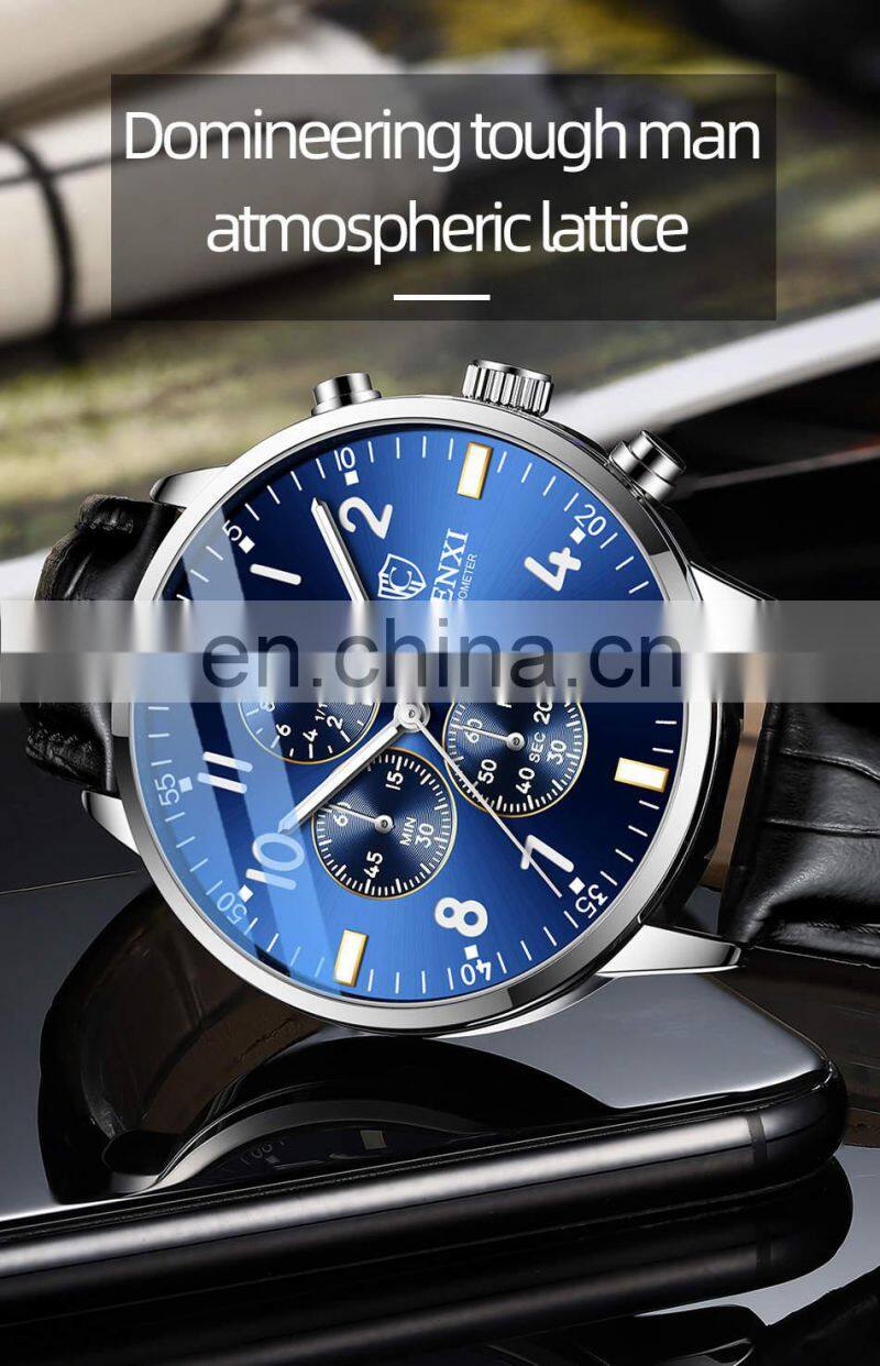 CHENXI 937 Men Quartz Watches New Fashion Sport Waterproof Luxury Chronograph Stainless Steel Wrist Watch