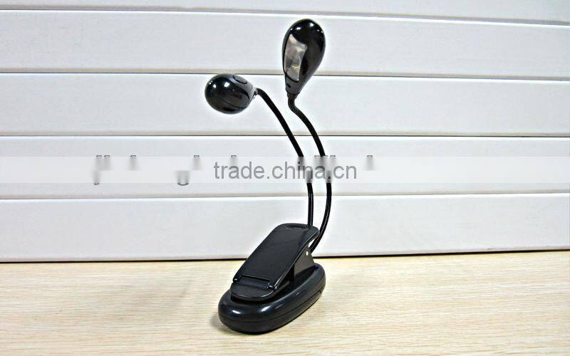 TWO HEAD LED BOOK LIGHT