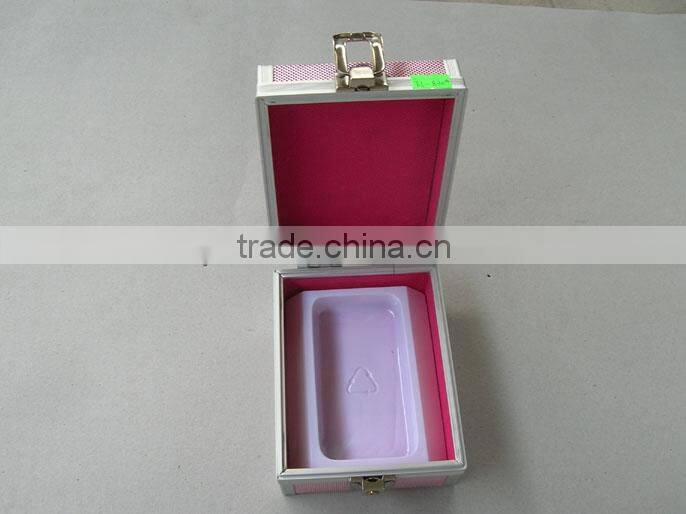 corrosion resisting hard shell 40mm wrist watch case with code lock and handle