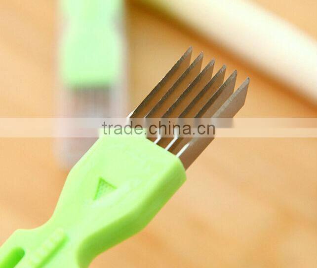 KH Small MOQ Welcomed Practical Shallot Slicer