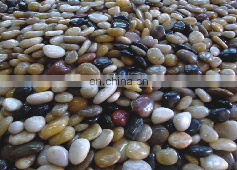 black color jade stone price/river stone pebble wash price/ black polished garden pebble stones