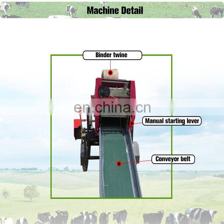 Automatic grass silage baler machine/forage baling machine/fodder
