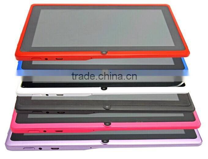 China Cheapest andriod tablet pc Q88 A23 dual core 512+4G tablet pc in china