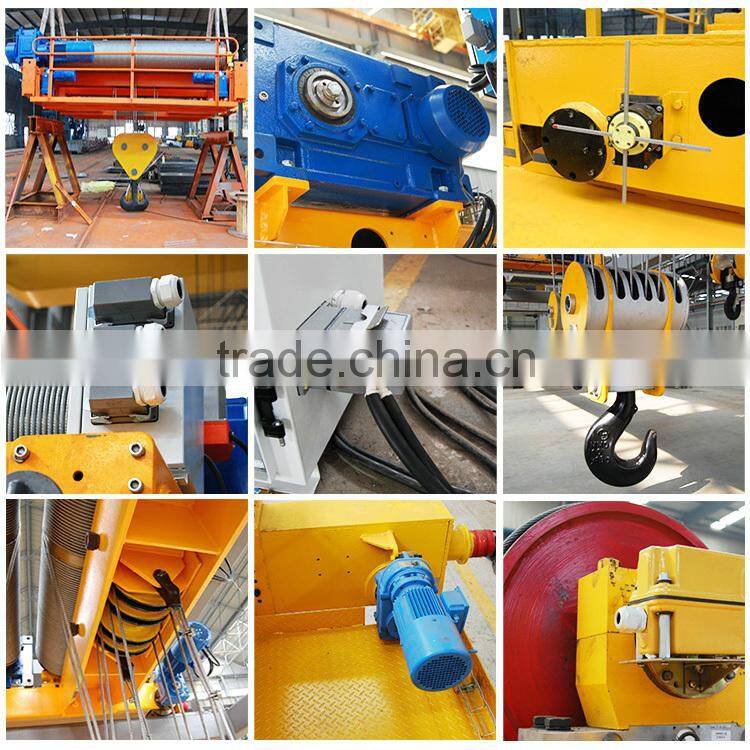 Ce Certificated Workshop Two Girder Overhead Crane
