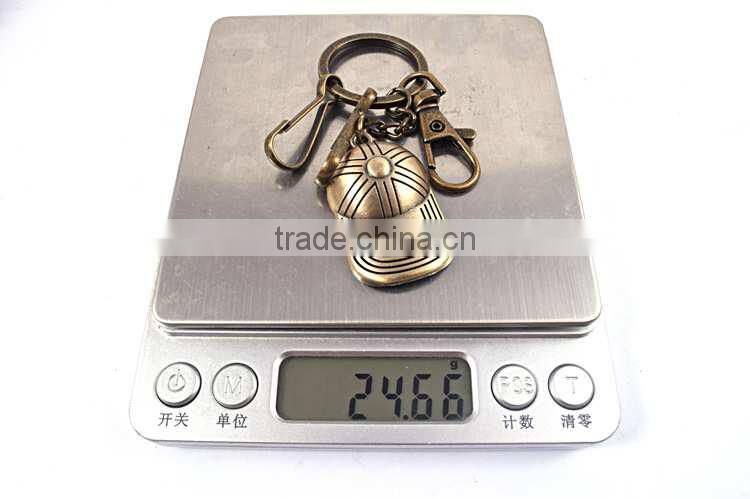 custom metal creative christmas gift man keychain promotional