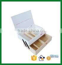 Custom small pine luxury jewelry boxes wholesale wood