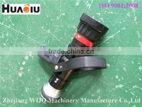 Auto adjustable fire fighting nozzle with 1.5" machino couplings QLD6.0/8 A