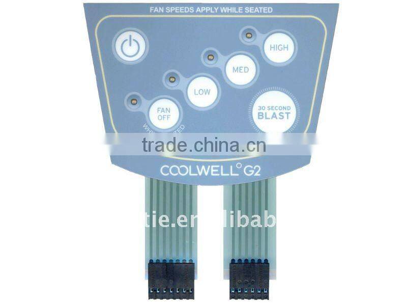 Automatice roll to roll screen printer of LED Membrane Switch with high quality