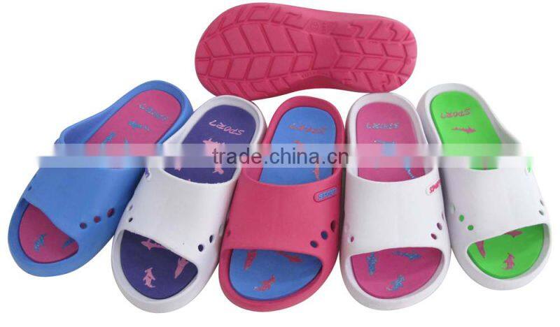 Popular fashion beach EVA slipper for women 2015
