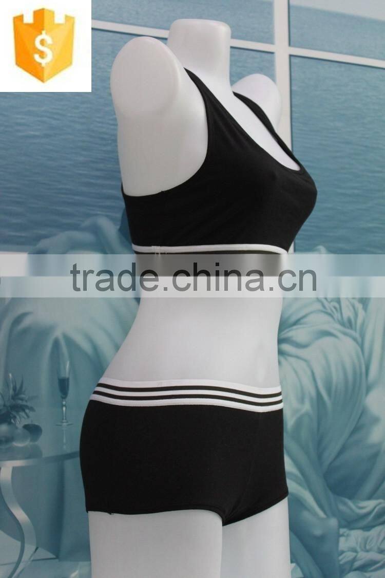 ladies sport bra set ,fashion hot bra and panty set