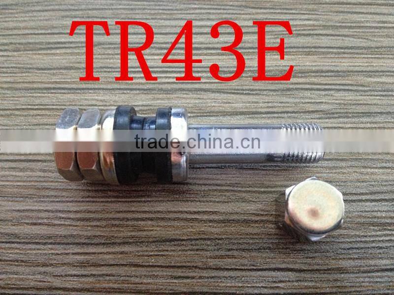 Brass Material TR43E Alloy Wheeles Metal Tubeless Car Tyre Valve Schrader Valve