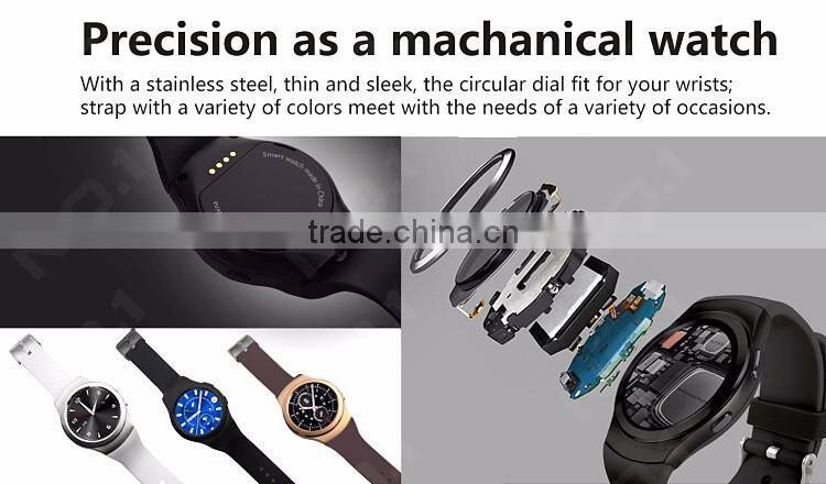 GSM smart phone watch with silicon brand touch display watch 2016