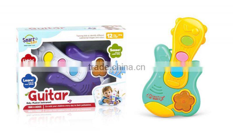 Infant education accordion toy Mini Guitar plastic musical instrument toys for kids
