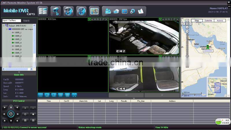 mini audio mixer cctv camera with memory card 3g 4g mobile dvr