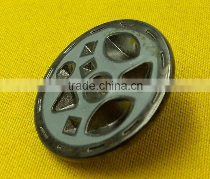 24mm Zinc Alloy Metal Fancy Shank Button --- MJ2349