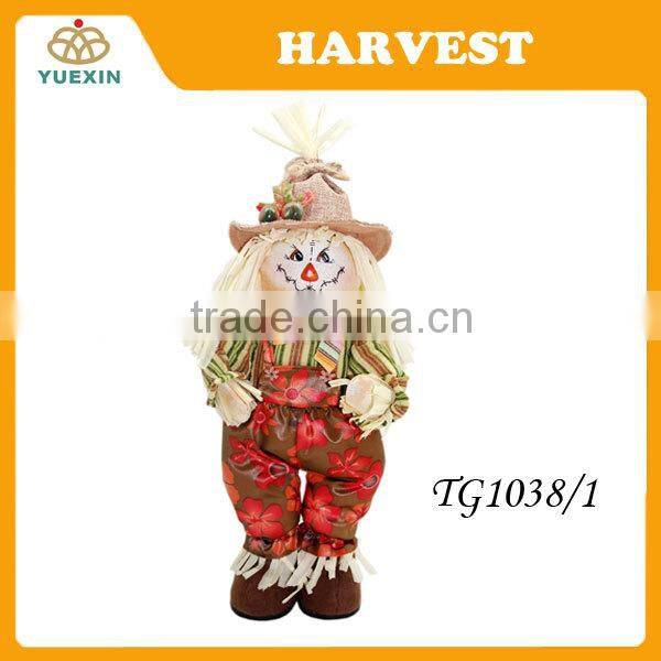 Harvest Garden Status,Decorative Harvest Scarecrows