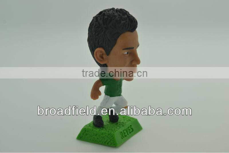 2014 World Cup pvc football figurines with big head / Promotional gift