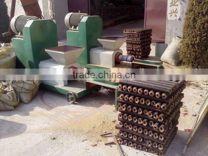 Wood sawdust briquette charcoal making machine for BBQ
