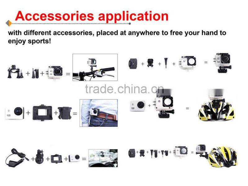 New Model Action Camera 4K wifi Sports extreme Mini Cam Recorder Marine Diving sports camera action DV