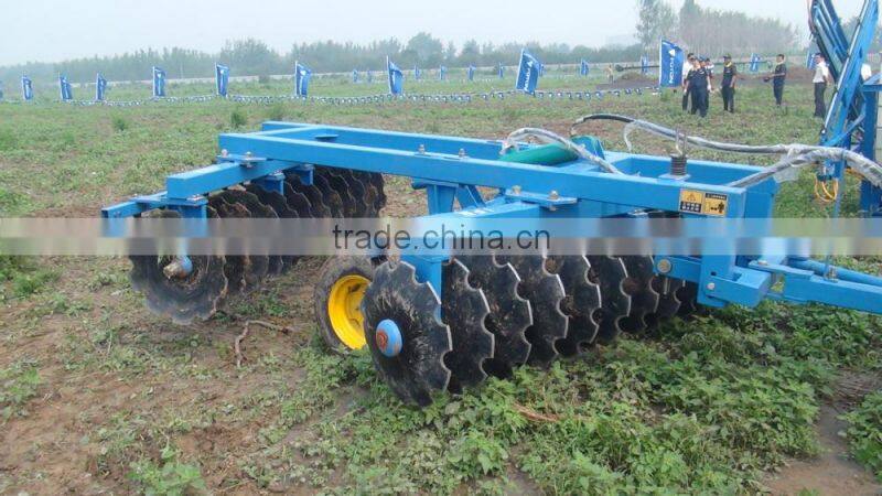 hot sell farm machinery trailed hydraulic disc harrow