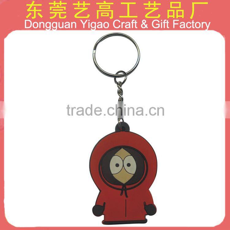 ATBC-PVC cat shape keychain/Japanese animation keychain