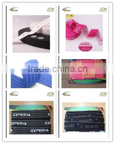 garment use elastic polyester webbing strap tape elastic belt
