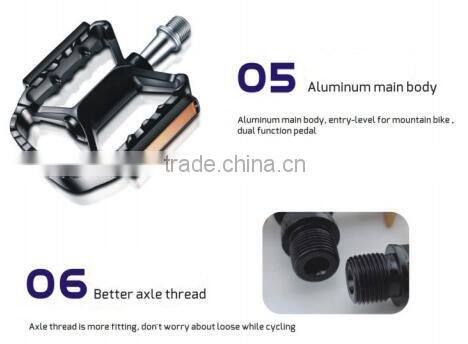 Bike MTB Nylon Pedal Bicycle Plastic Foot Pedal